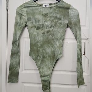 Princess Polly Green Bodysuit